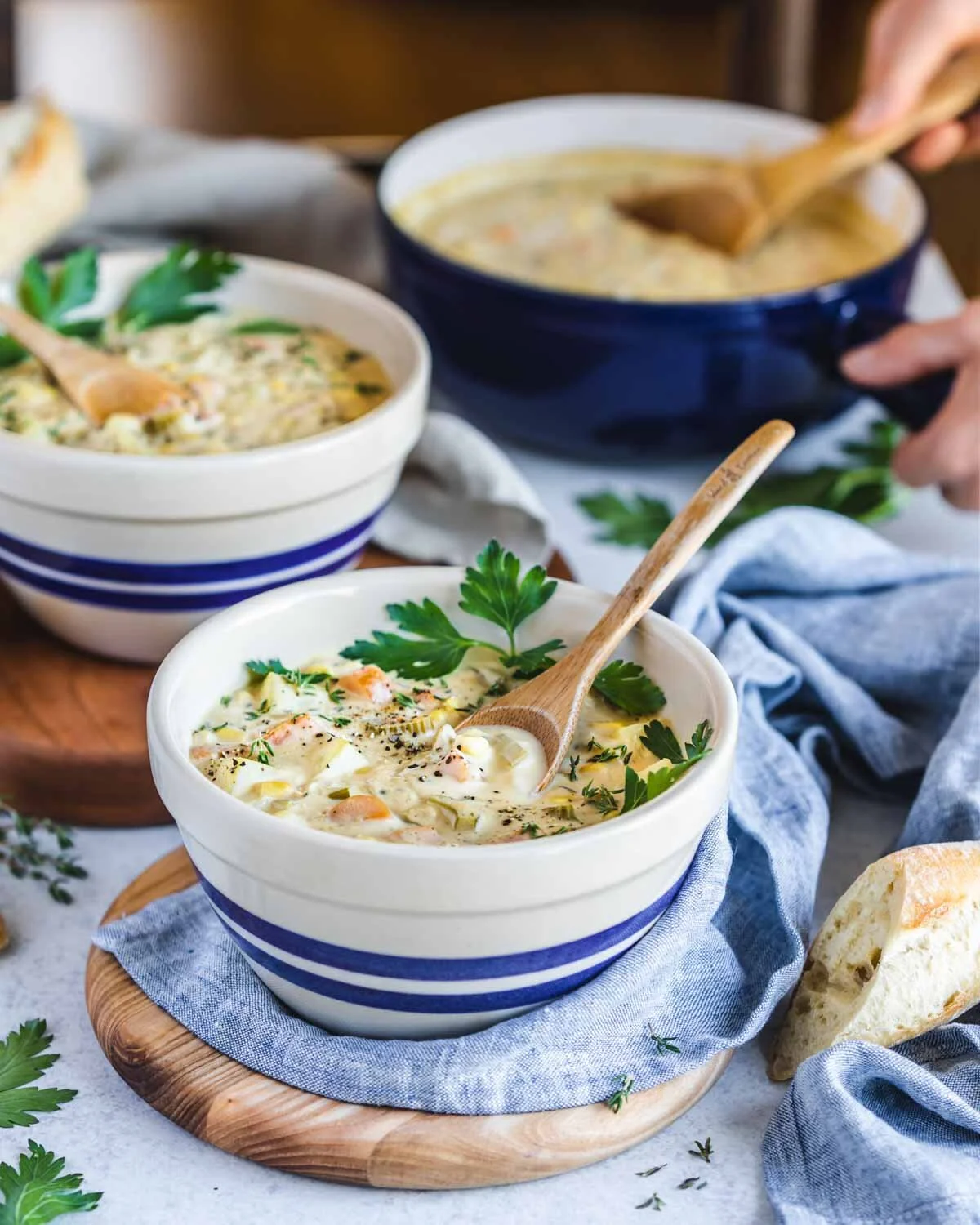 Creamy Vegan Corn Chowder 
