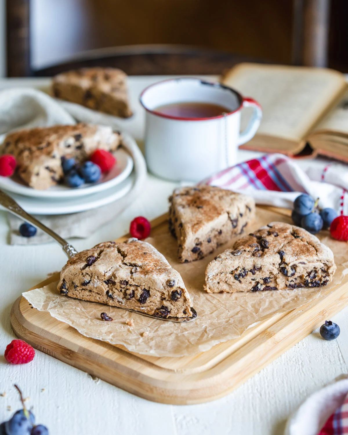 Gluten-Free Cinnamon Currant Scones