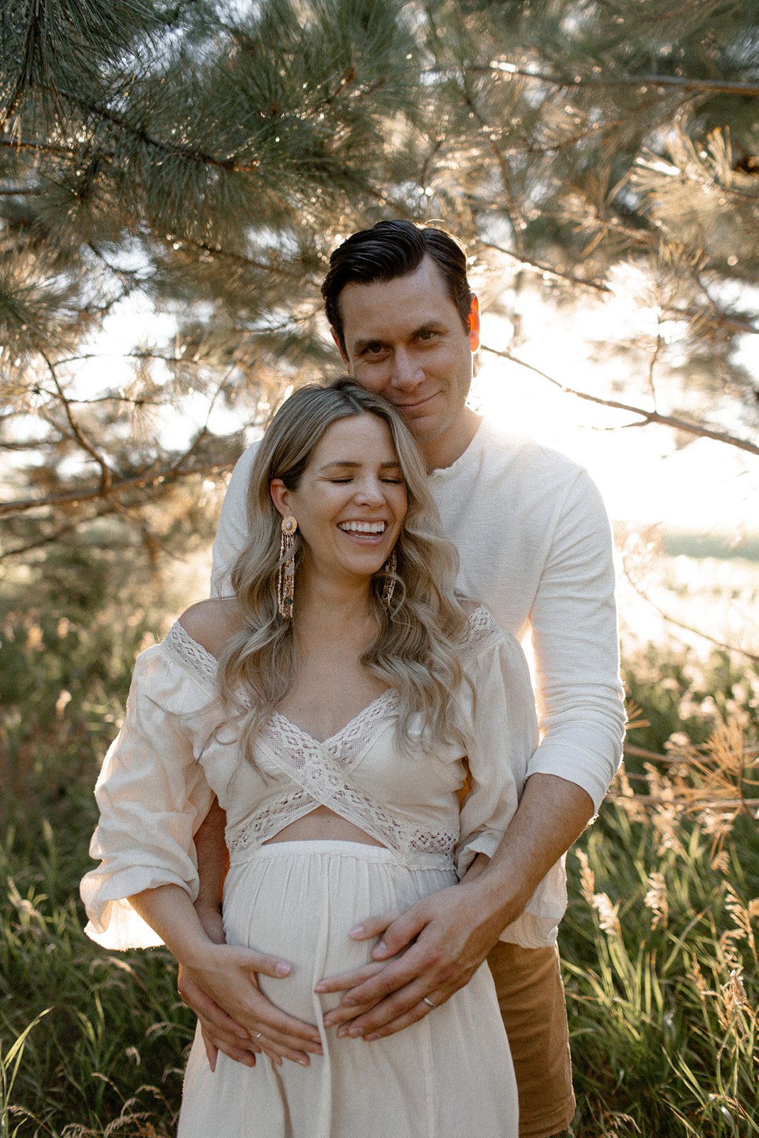 Dreamy Summertime Maternity Session in Bismarck, North Dakota