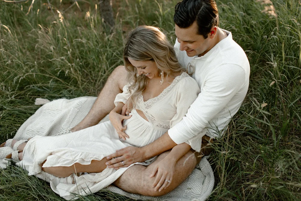 Dreamy Summertime Maternity Session in Bismarck, North Dakota Bismarck Family Photographer