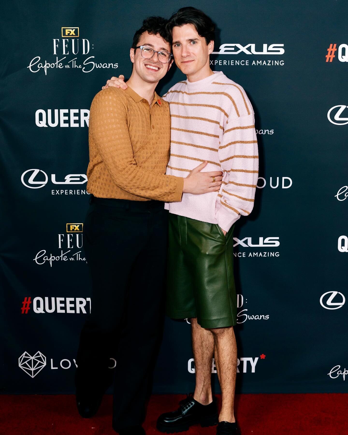 Gayest night of the year #Queerties 🥰