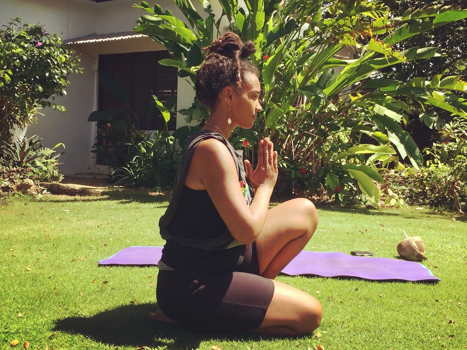 Lauren Ross (She/Her) Natural Mystic Mama, Yogi, Gossian & Space Artivist, with roots from the Bay Area, Lauren “Anu” Wolley Ross is a Community Holistic Artivist and certified Hatha, RYT200 ( Green Tree Yoga & Meditation , South LA) and Kemetic Yoga instructor KYT200 (Yoga Skills, Jamaica). Residing in South Los Angeles with a background in community services and rehabilitation, she specializes in Kemetic, Soul Flow and Restorative yoga. In addition to teaching yoga and cultivating wellness spaces, Lauren is the co-founder of Black Yogi Day, an annual yoga & lifestyle celebration and conference, emphasizing and honoring the african roots in yoga and healing modalities in Los Angeles; partner to the Historic Leimert Park, Baba's Vegan Cafe , and online creator of Village Visions LA . She is very passionate about creating access to holistic healing modalities in her community that strengthen our mind, body and soul.