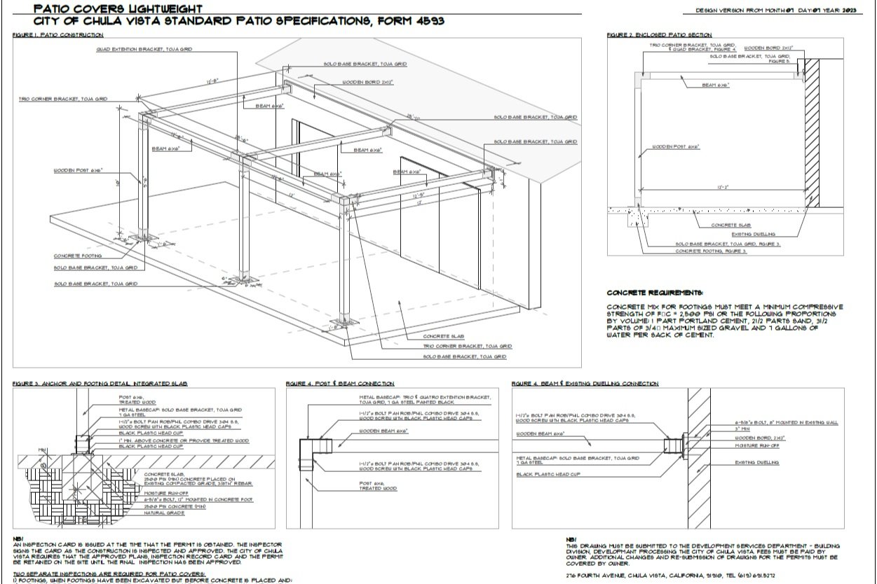 Pergola for Permitting Process