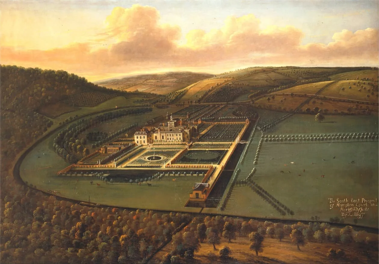 Hampton Court — Baroque Symmetry Across the Thames Valley