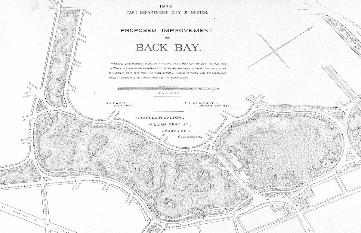 Olmsted’s Plan for the Back Bay Fens, Boston (1879)