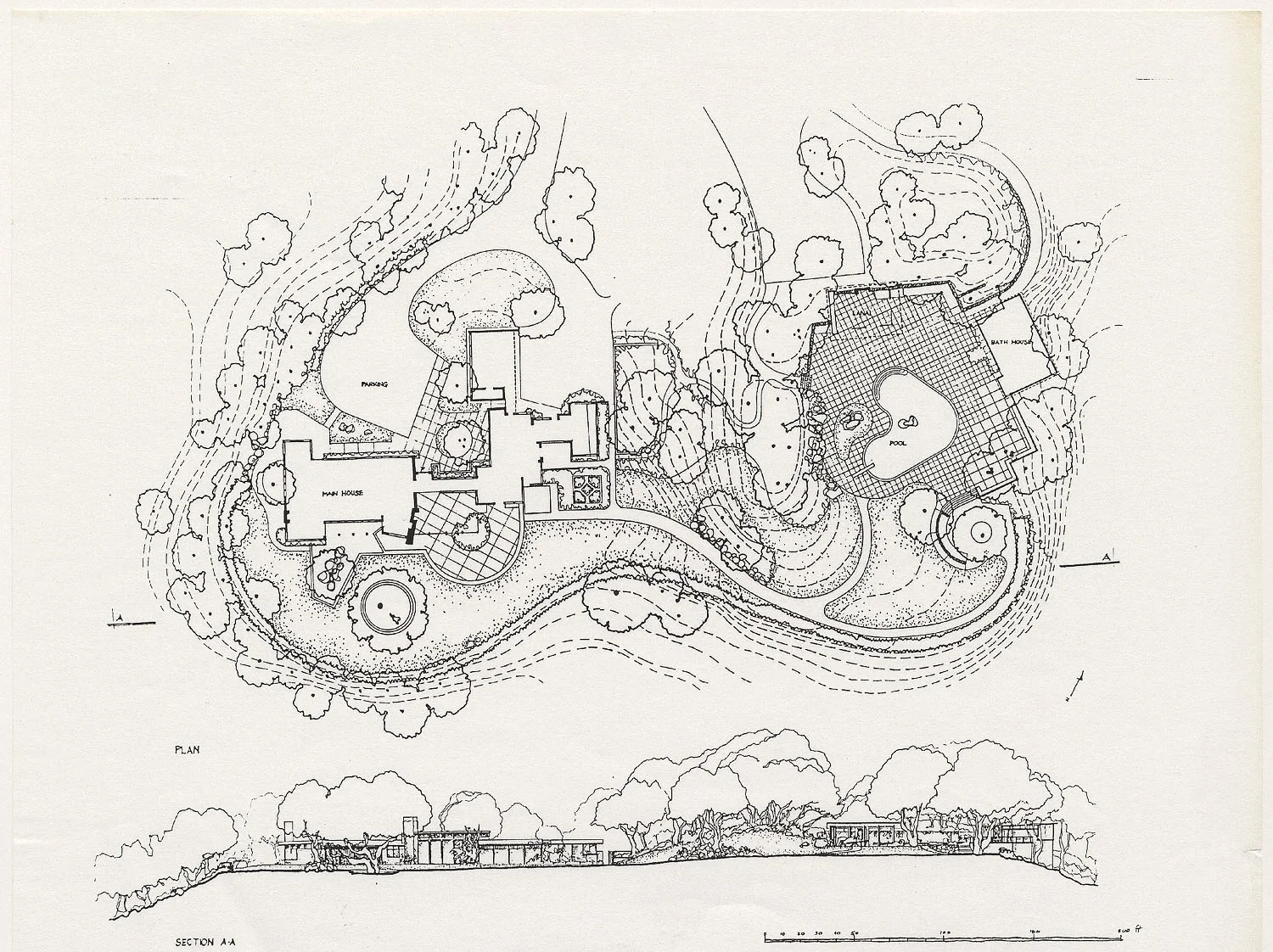 Thomas Church · Conceptual Garden Sketch