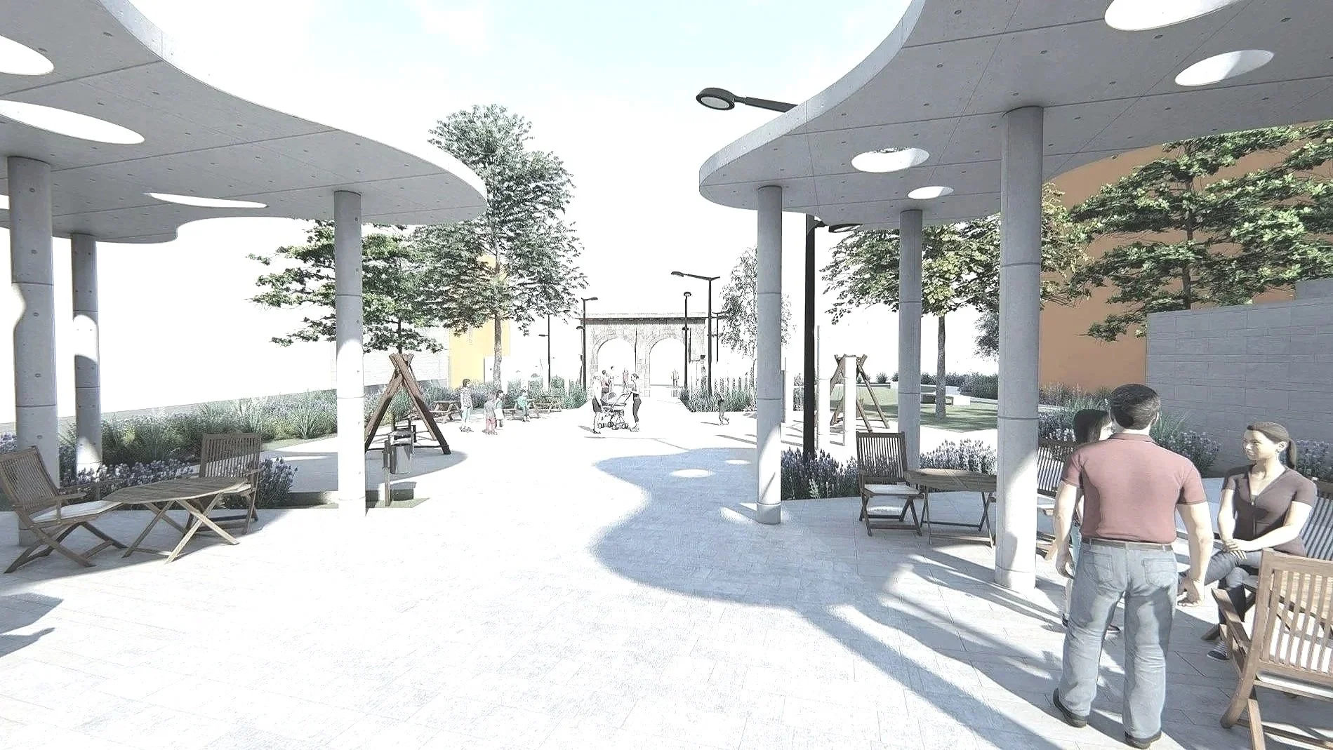 Diseño Paisajístico de Parque Urbano