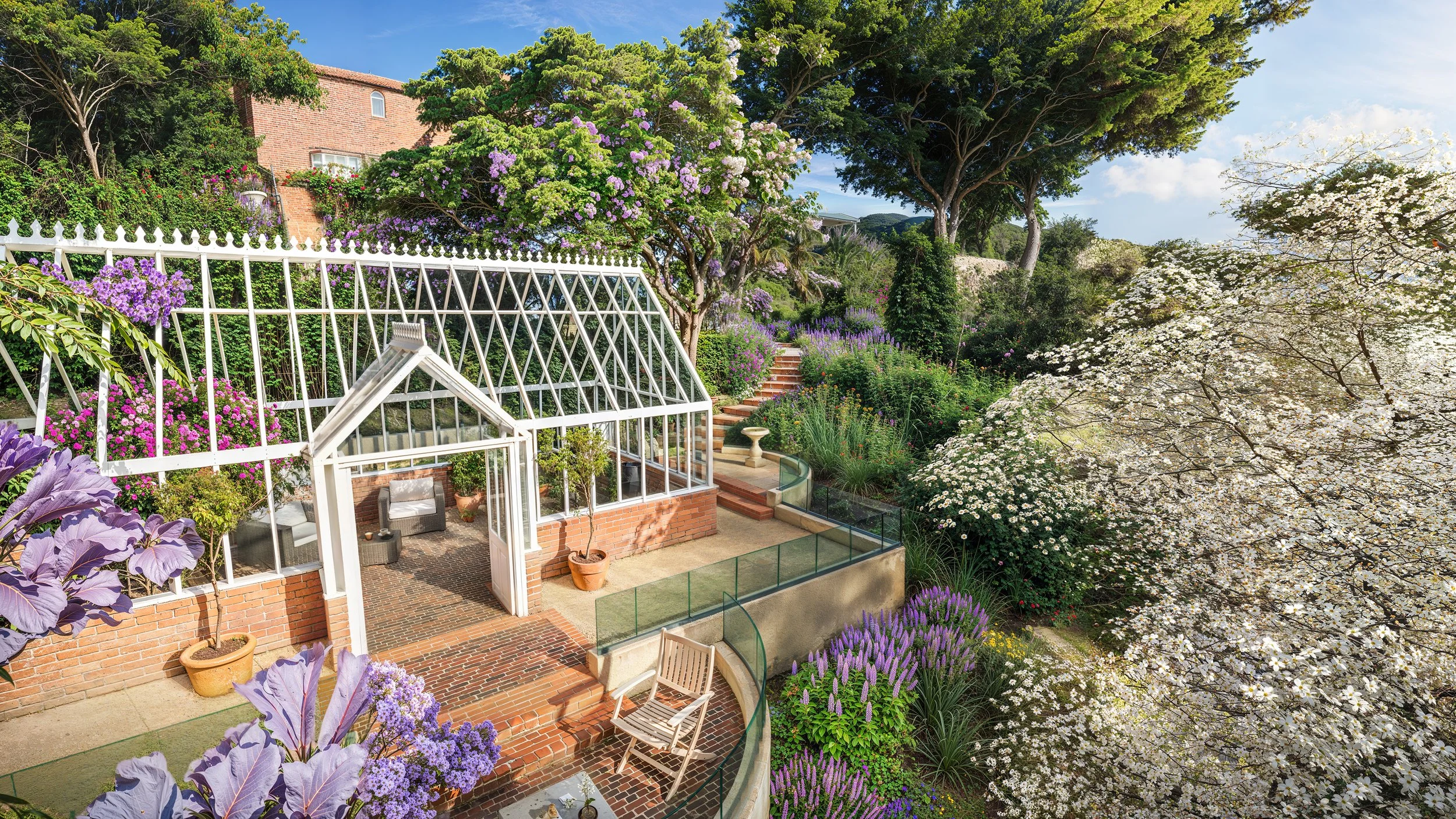Neo-Georgian Sanctuary Garden