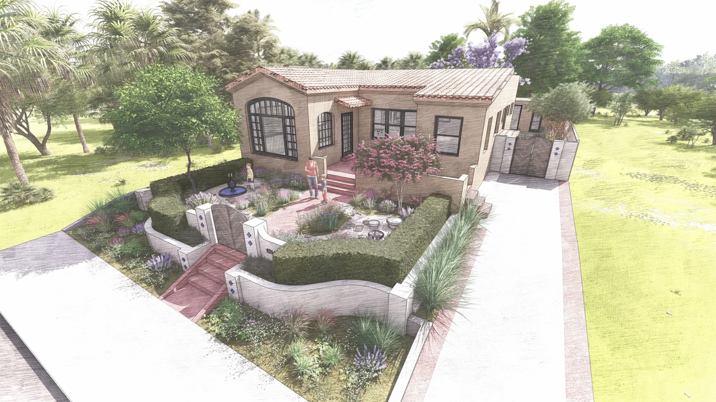 Bohemian Minimalism Garden