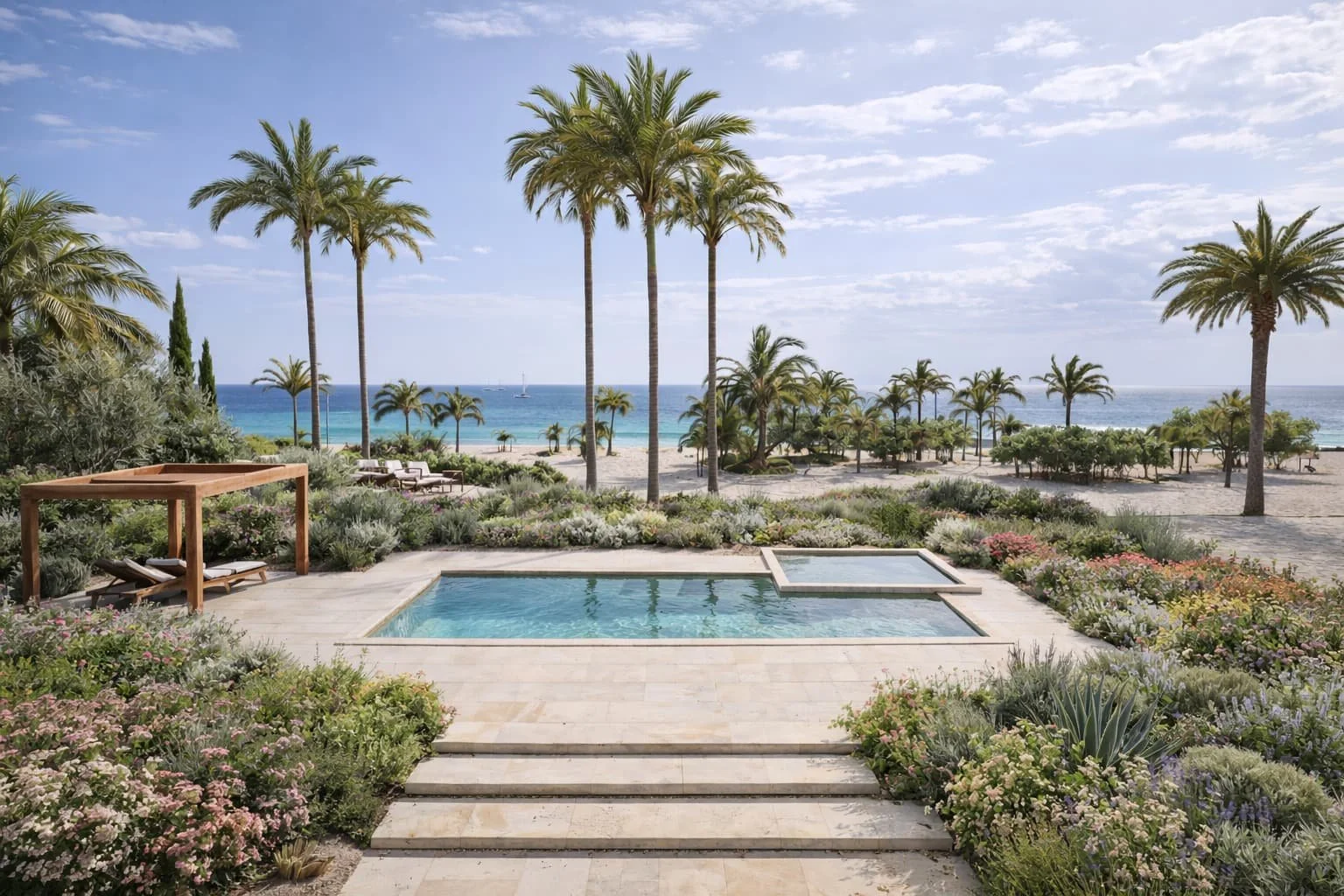 Private Family Landscape Retreat in Mallorca: A Sanctuary of Mediterranean Elegance