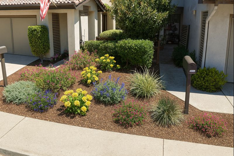 University Canyon West HOA, Water-Wise Front Yard Landscape Design
