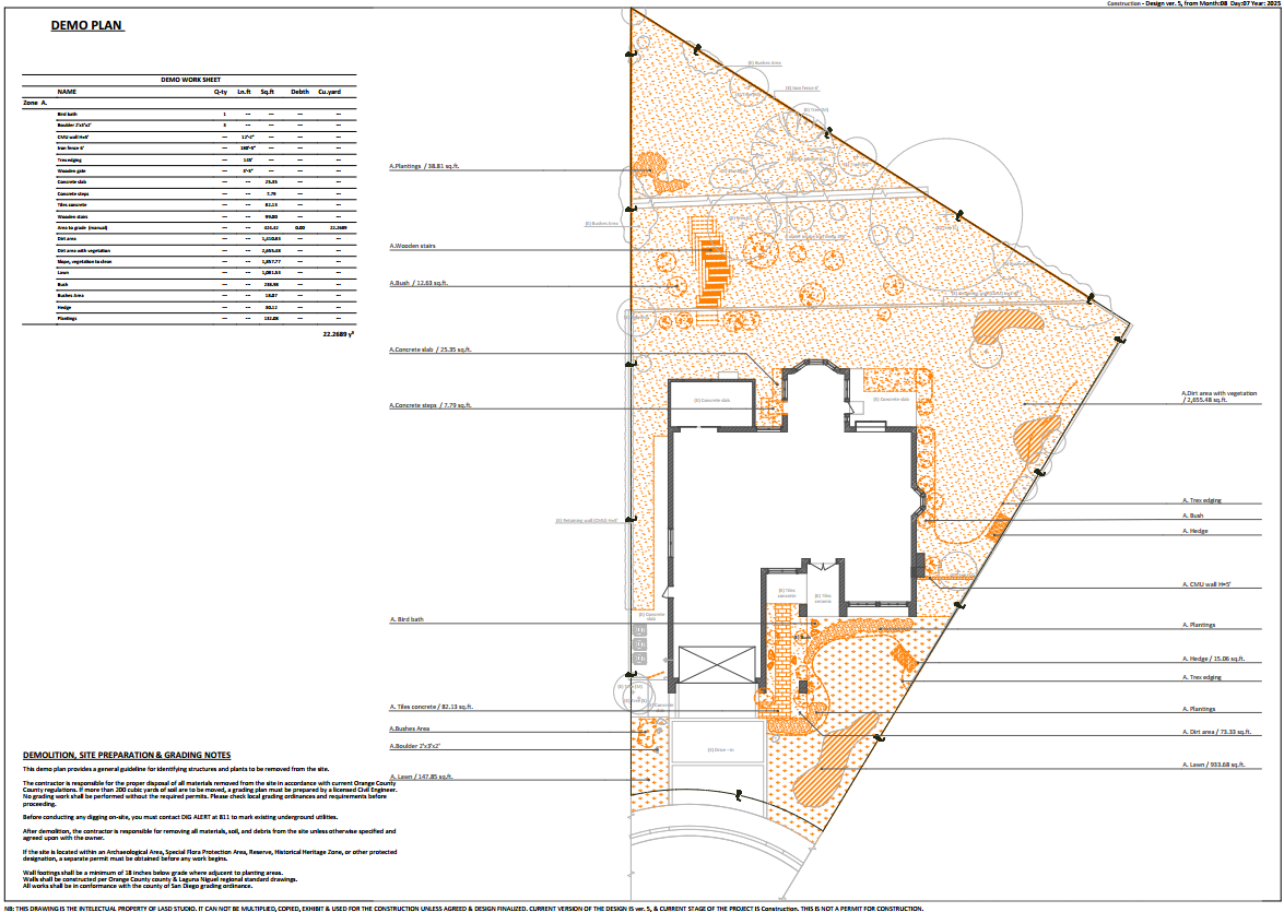 Demolition and Site Preparation Plan