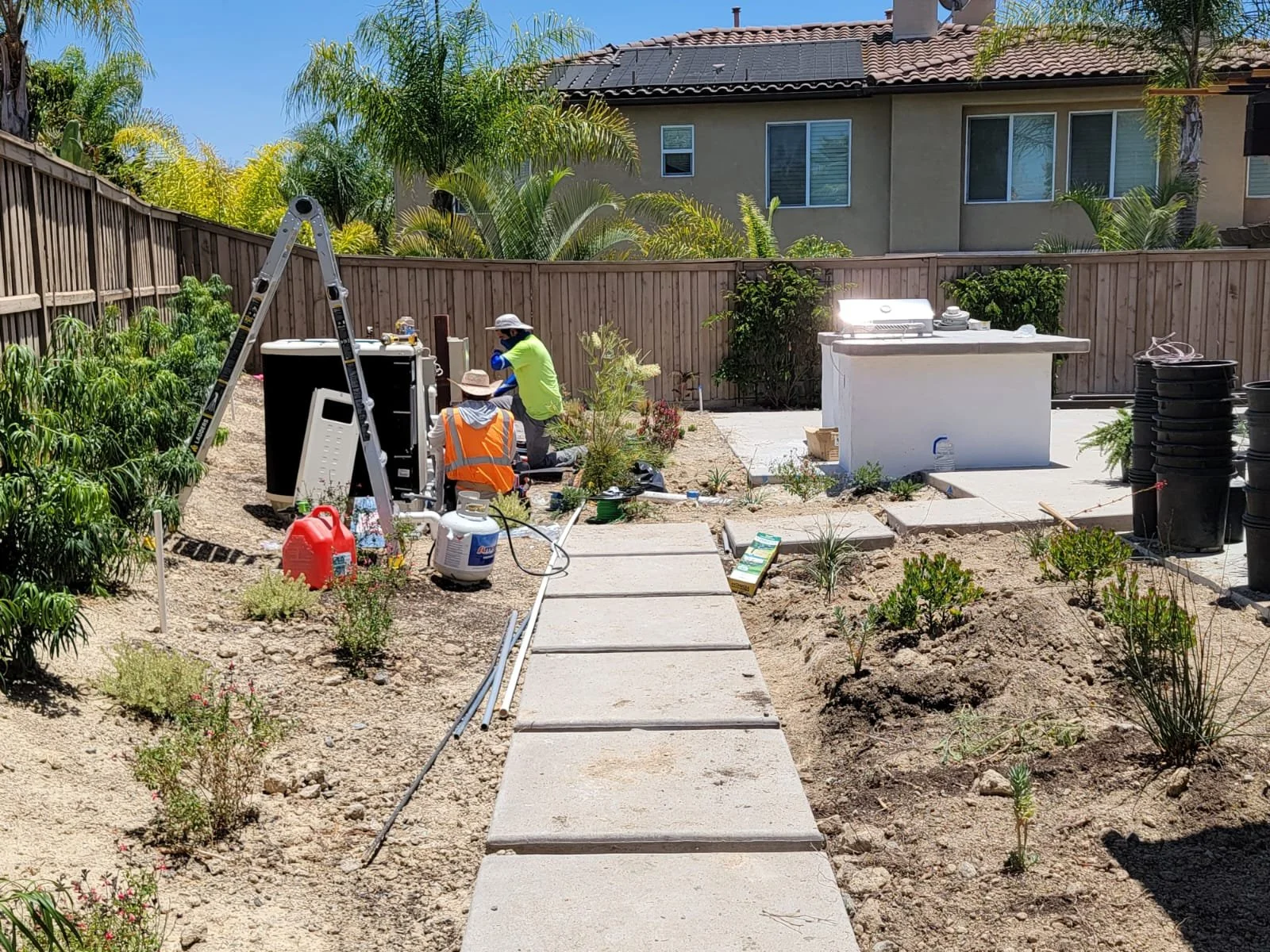 Outdoor Living Landscape Installation