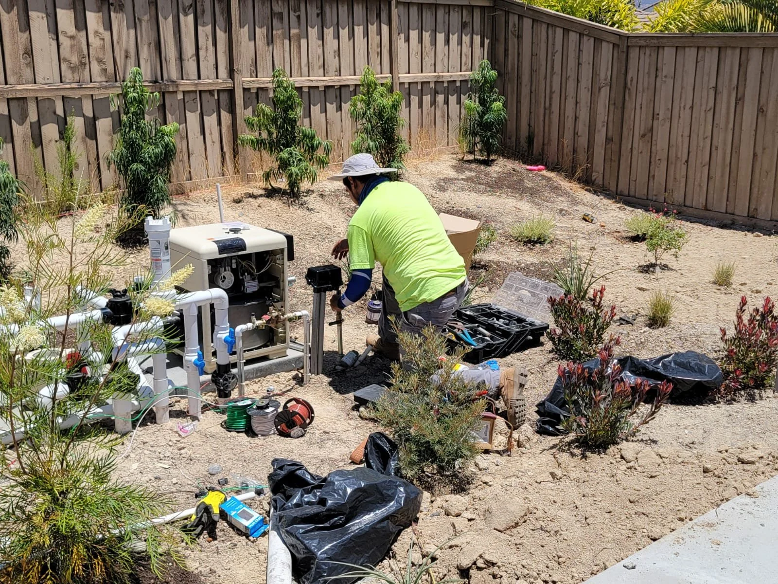 Pool Utilities Installation