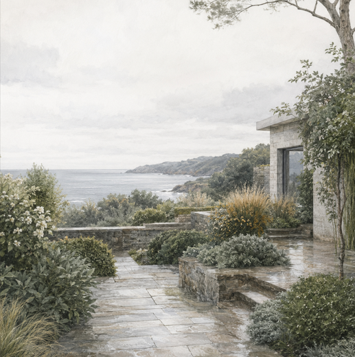 Diseño de jardines para el clima atlántico