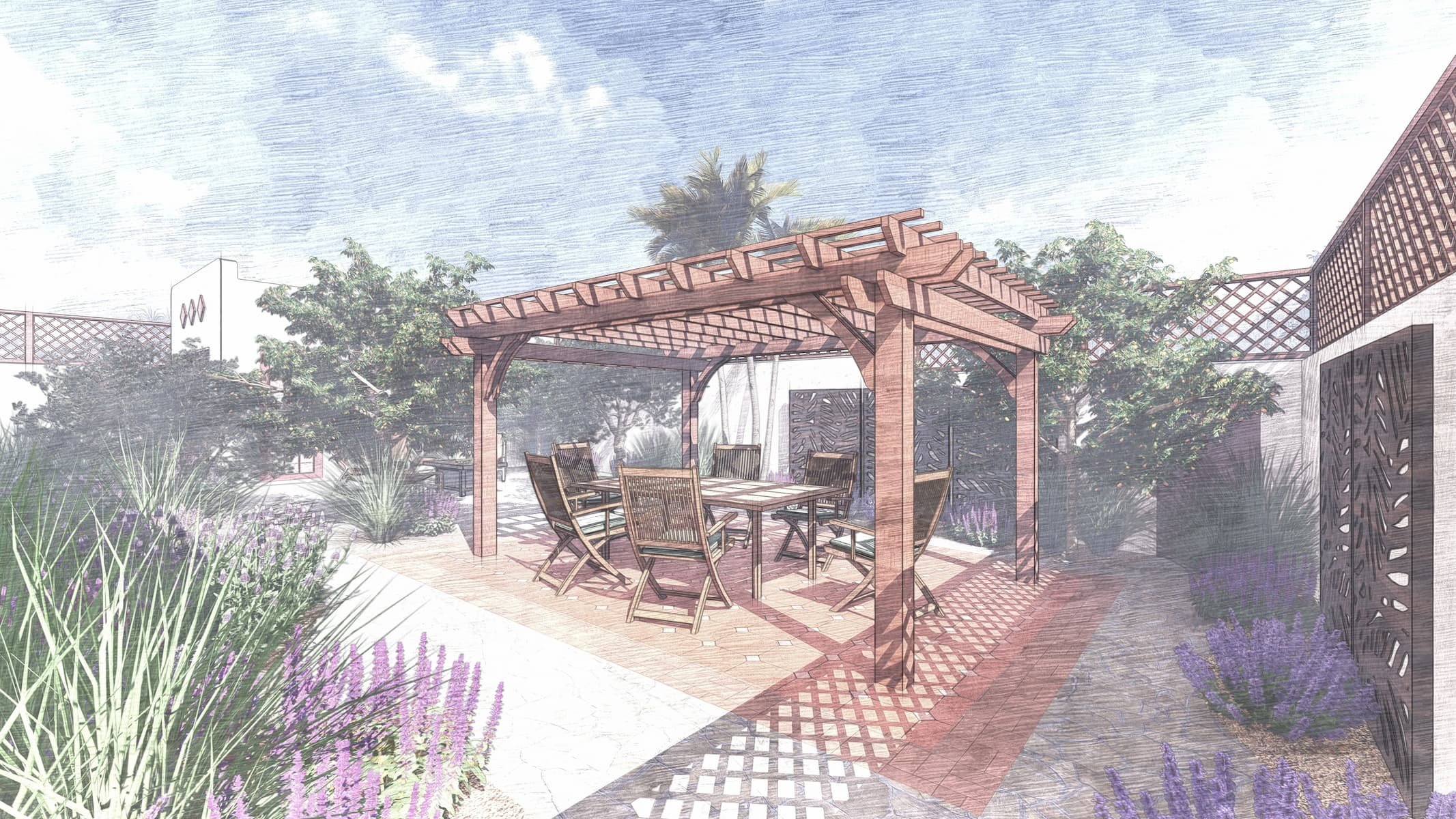 The Garden Pergola