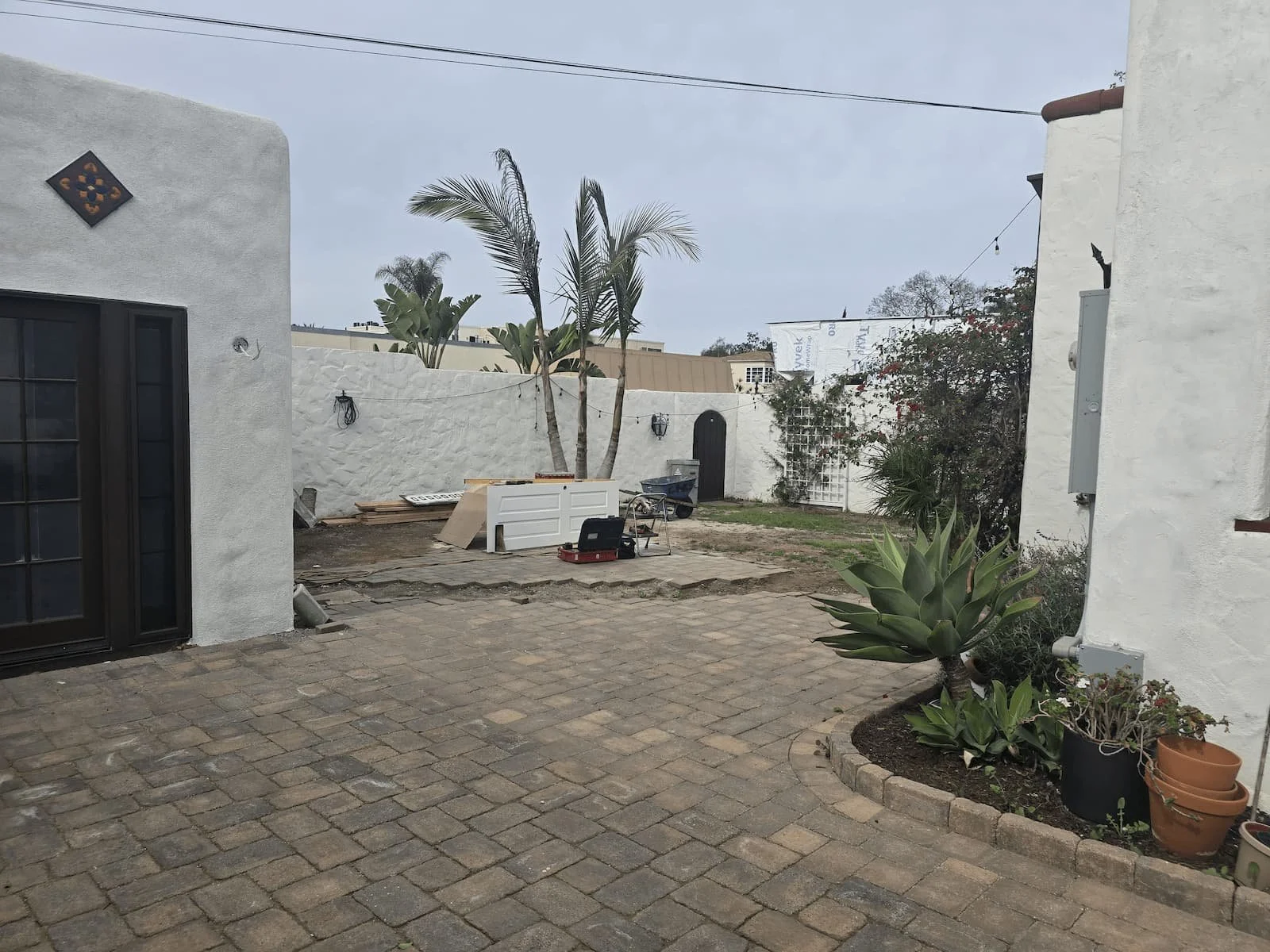 Existing Condition - Courtyard and Hardscape