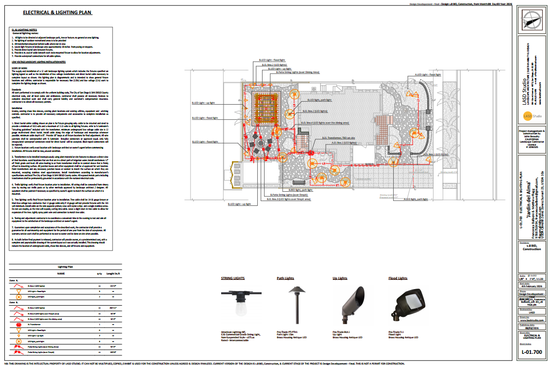 Lighting Plan Landscape Design San Diego, Southern California.png