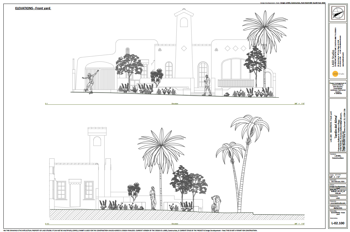 Elevations - Landscape Architectural Design