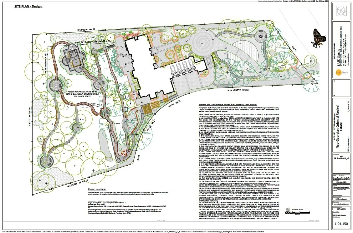 Site Plan - Neo-Georgian Garden Design With LASD Studio.jpg