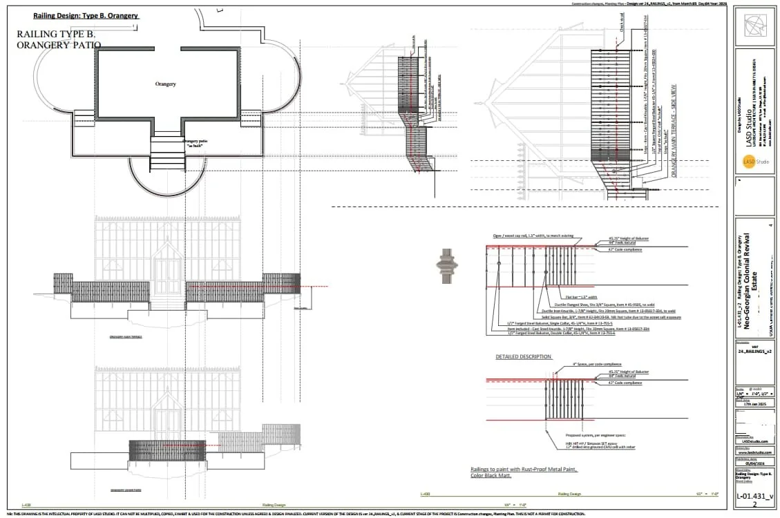 Railing Design in San Diego, Garden railing LASD Studio.jpg