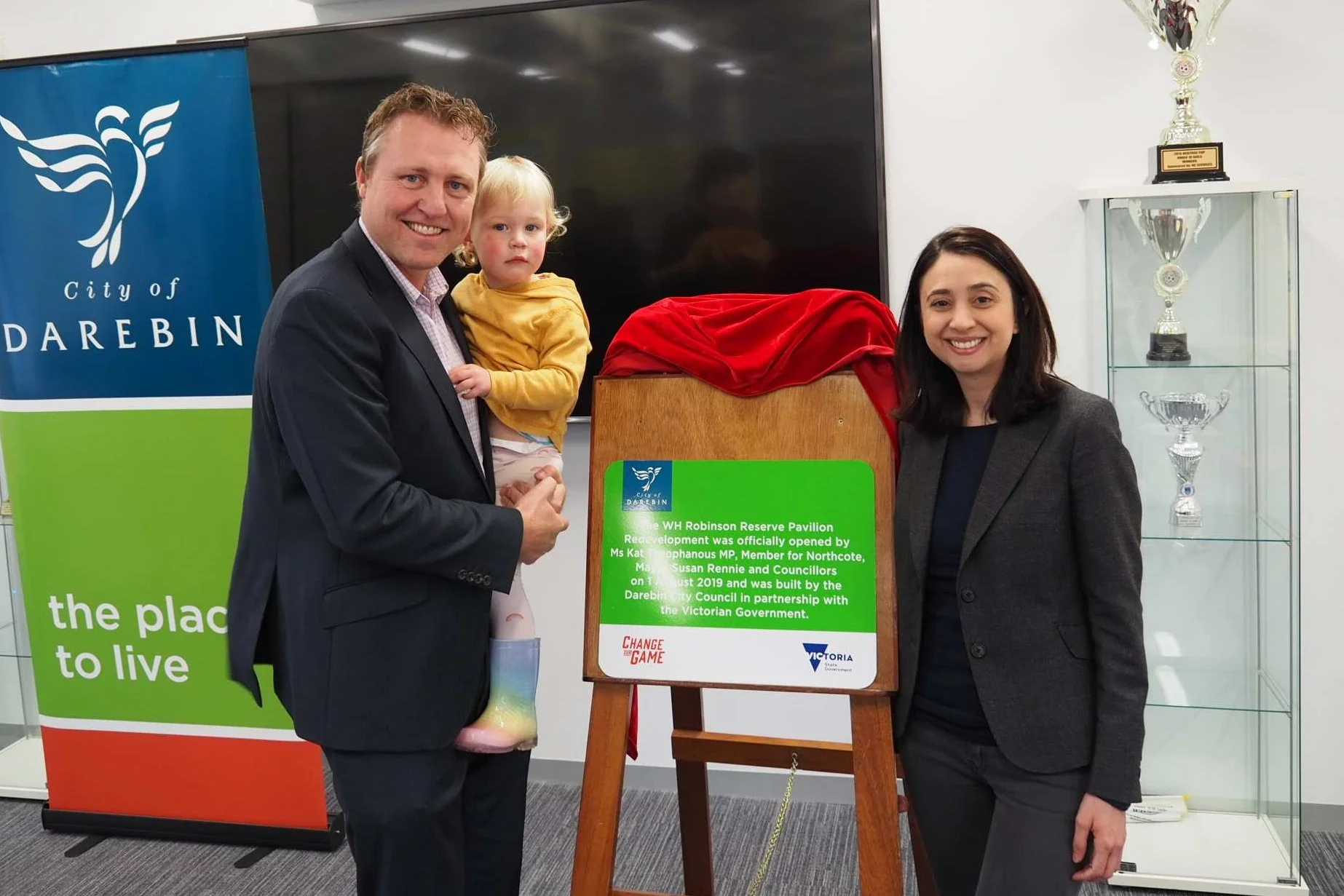 Falcons set to soar at new female friendly pavilion