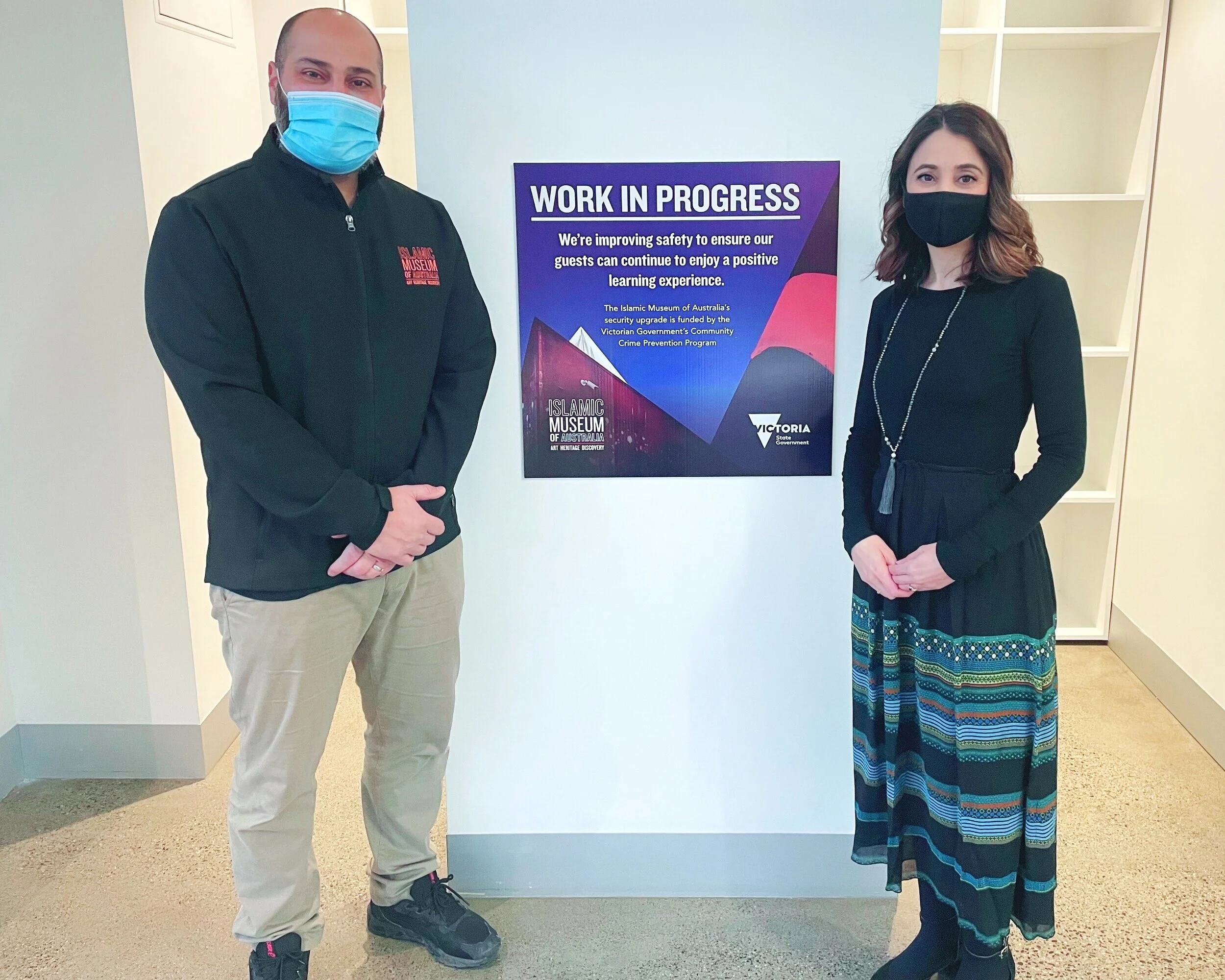 CONSTRUCTION BEGINS TO SUPPORT THE SAFETY OF CHINESE AND ISLAMIC COMMUNITIES