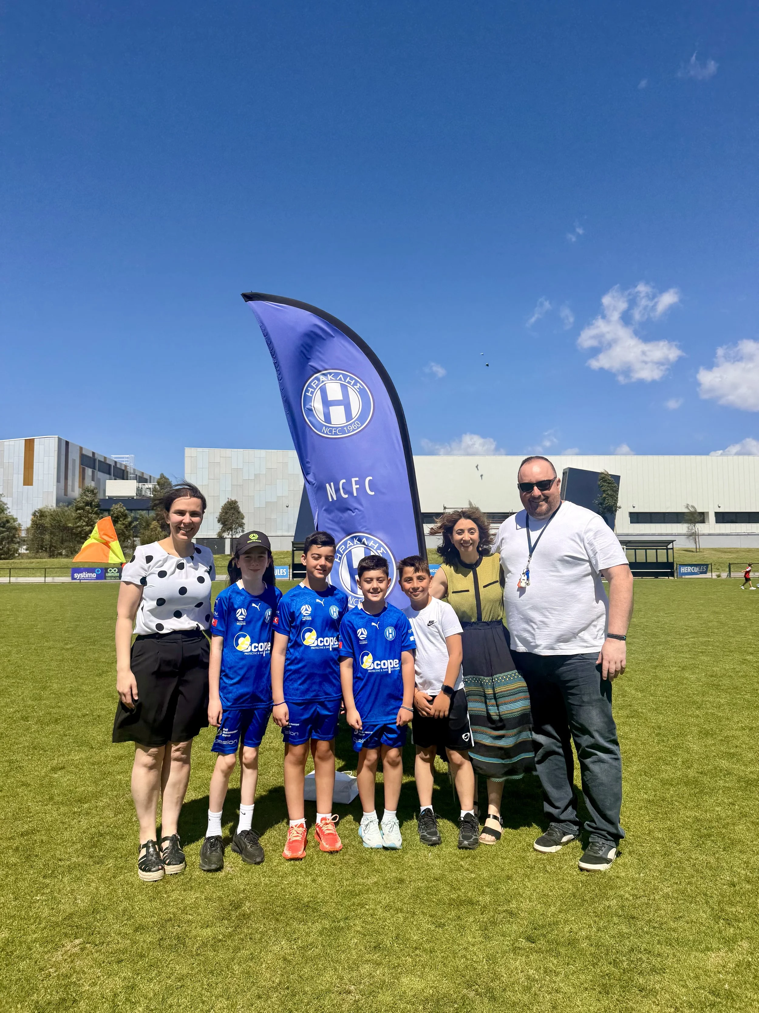 DELIVERING A NEW SCOREBOARD FOR JOHN CAIN MEMORIAL PARK