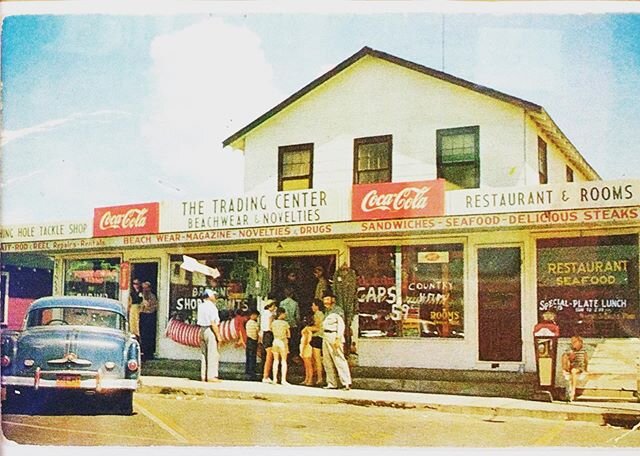 #KureBeach way back when. Not sure the year of this pic. Most likely pre #HurricaneHazel. Today there is more building than ever going on here on #PleasureIsland. More people buying vacation homes, retiring, and choosing to raise families here and ma