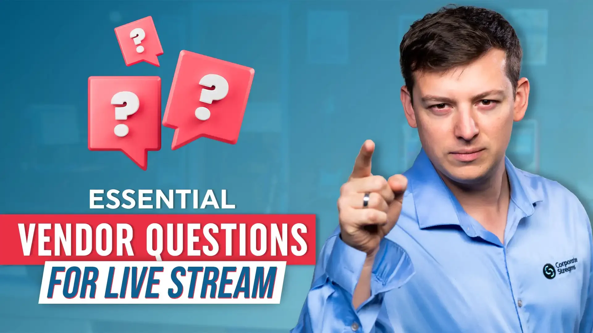 Master Your Town Hall Live Stream with These Must-Ask Vendor Questions!