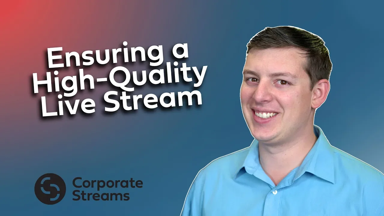 5 Tips for Ensuring a High-Quality Live Stream
