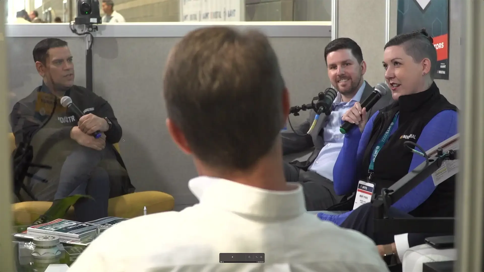 Corporate Streams partnered with Industrial Strength Marketing to provide IMTS with the Creator’s Lounge in September 2022. Over 35 hours of live streaming event coverage of the largest manufacturing conference in the world was provided, creating a p