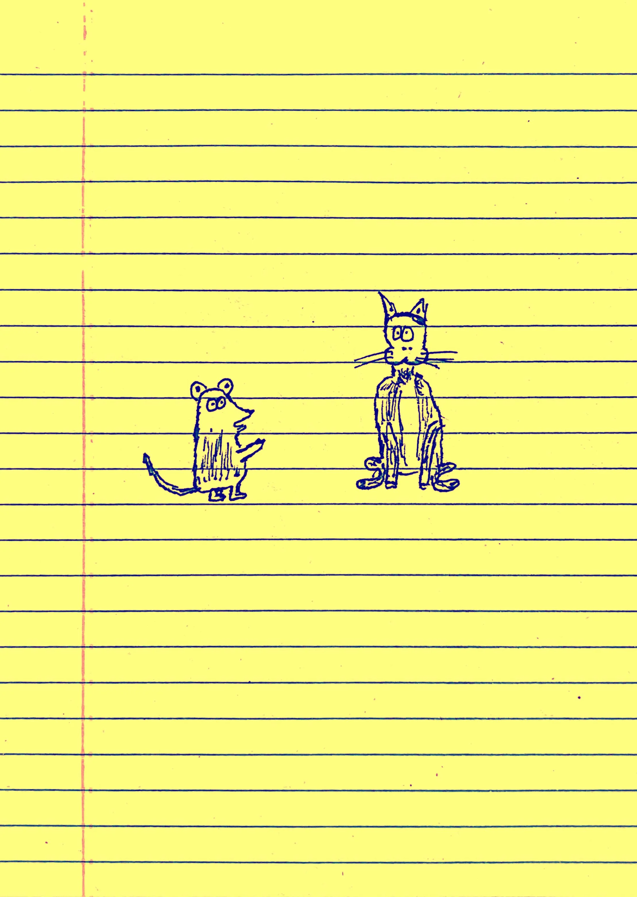 Cat And Mouse Have A Game 