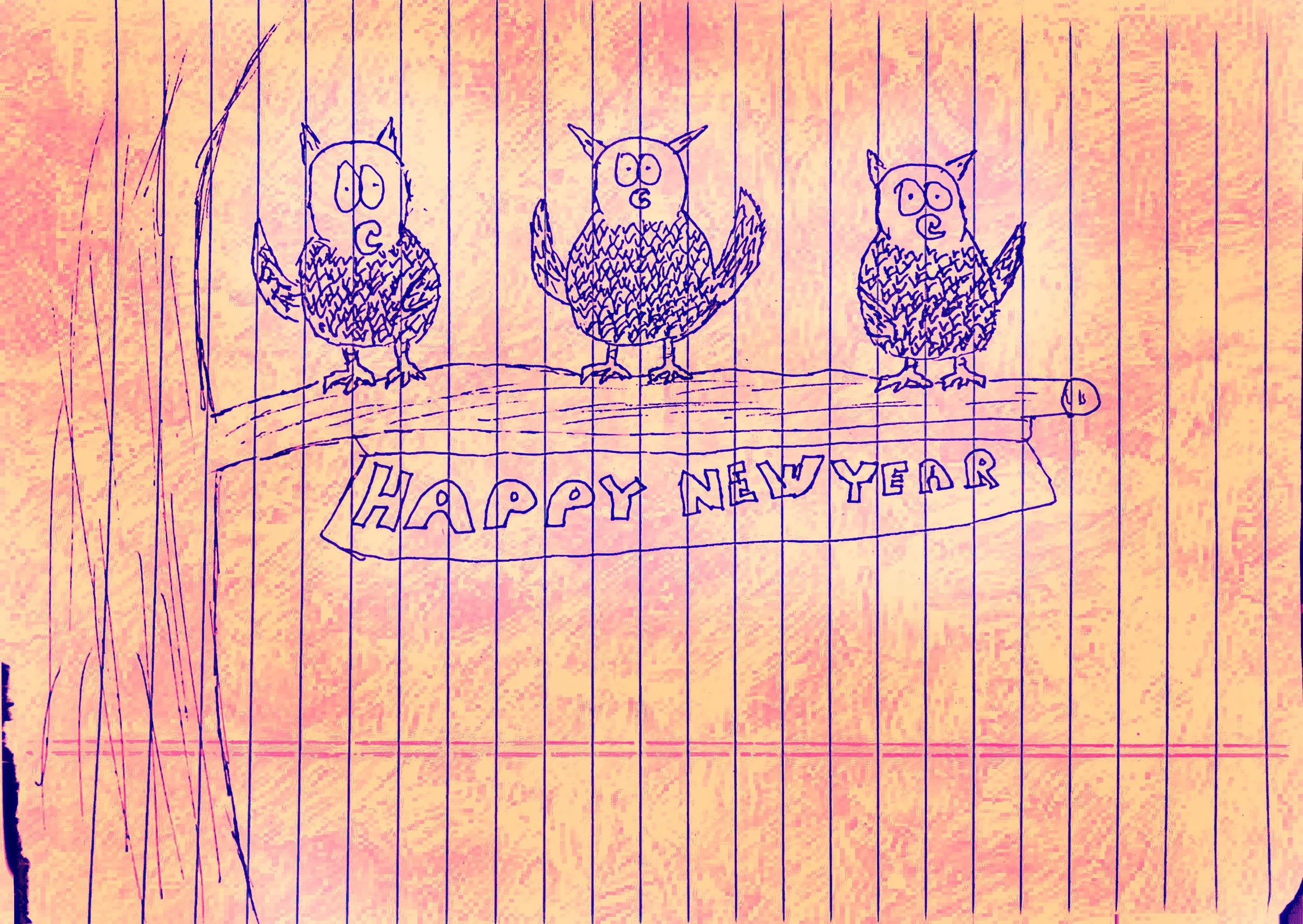 Happy New Year From The Owl Council
