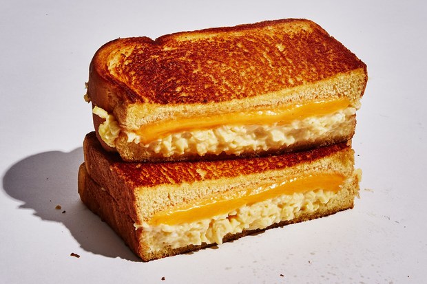 Wylie Dufresne Grilled Cheese & Egg