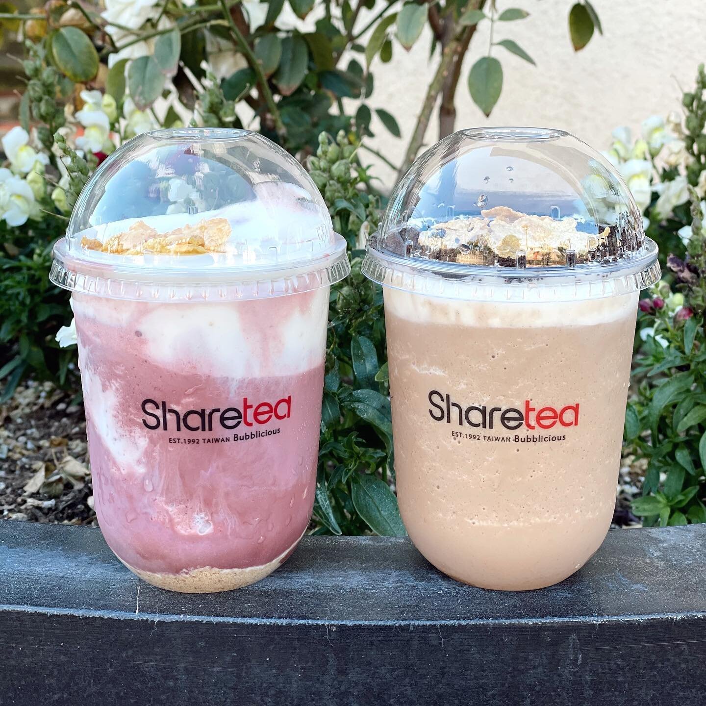 Enjoy our creamylicious drinks while they&rsquo;re around! Last day to grab these specialty drinks will be 6/20. 

⭐️ Red Fusion: Our yummy red velvet inspired drink with a layer of crushed biscuits topped off with creama and cereal flakes! (on the l