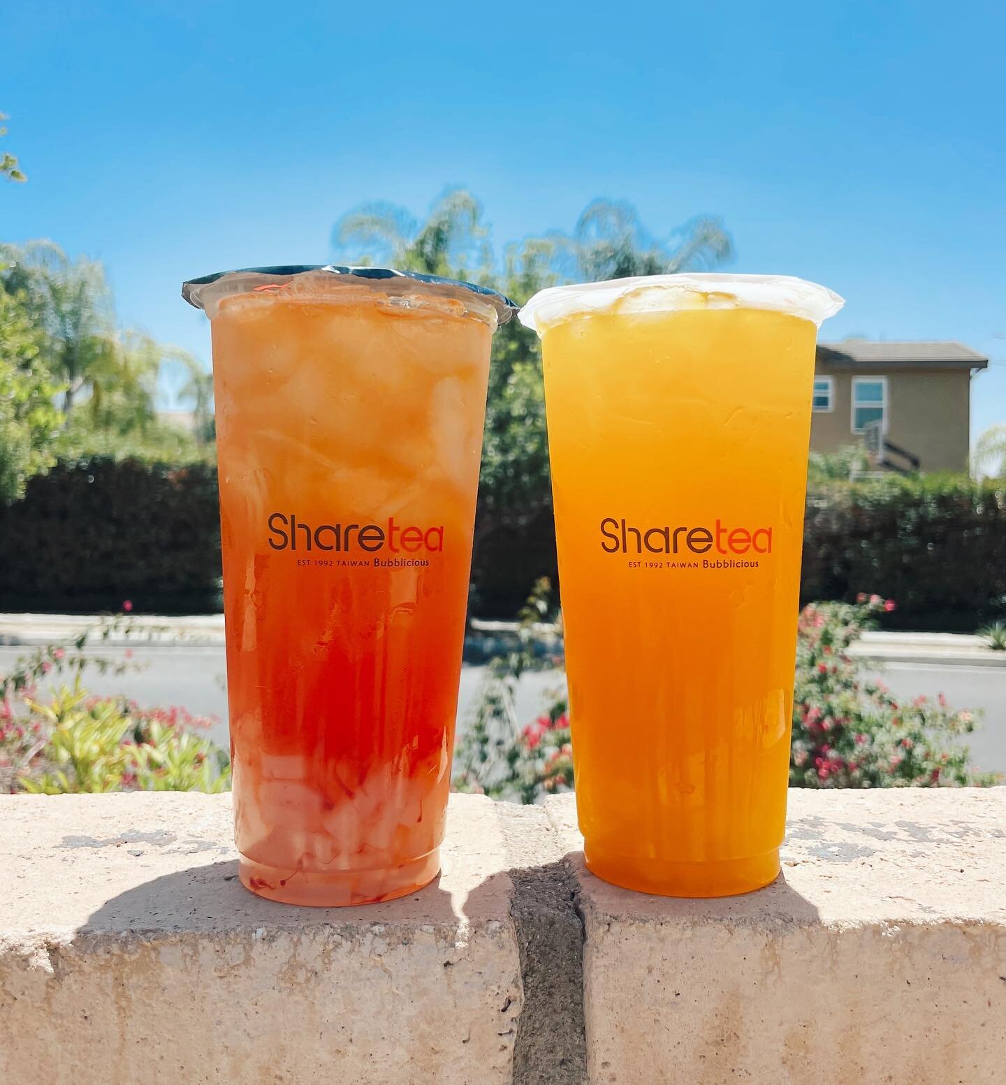 Sundays are for treating yourself to our yummy fruit teas! 🤩🧡❤️ 

We&rsquo;re open till 9:30PM today!