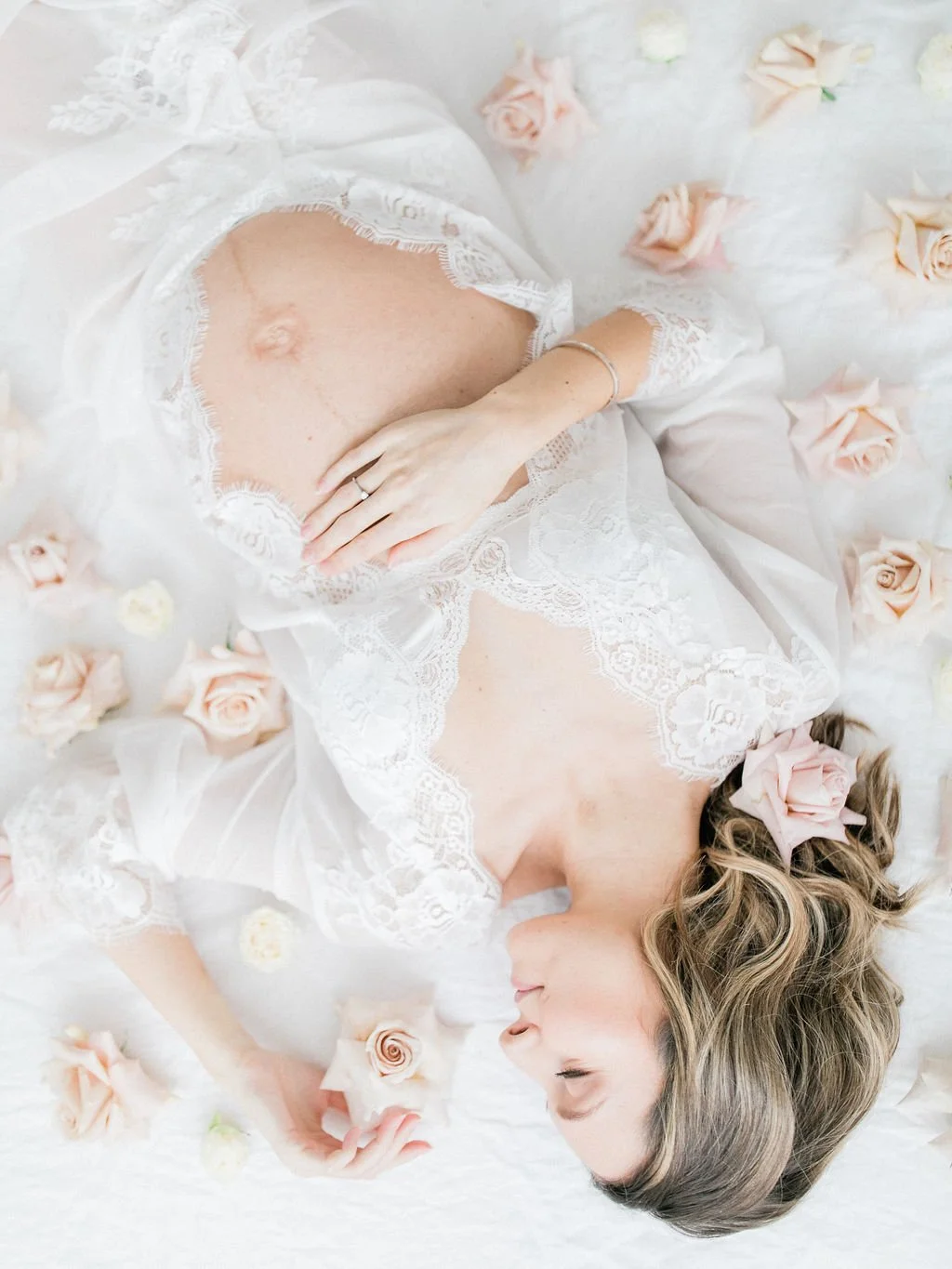 Fine Art Babybauch Fotoshooting