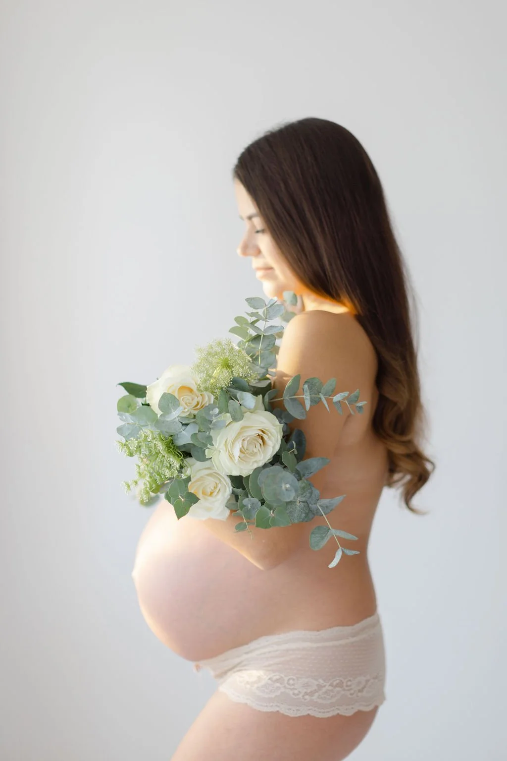 Boudoir &amp; Fine art Babybauch Fotoshooting 