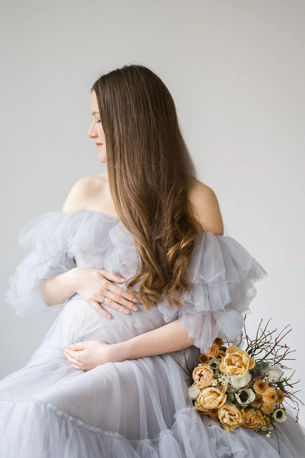 Fine Art Babybauch Fotoshooting