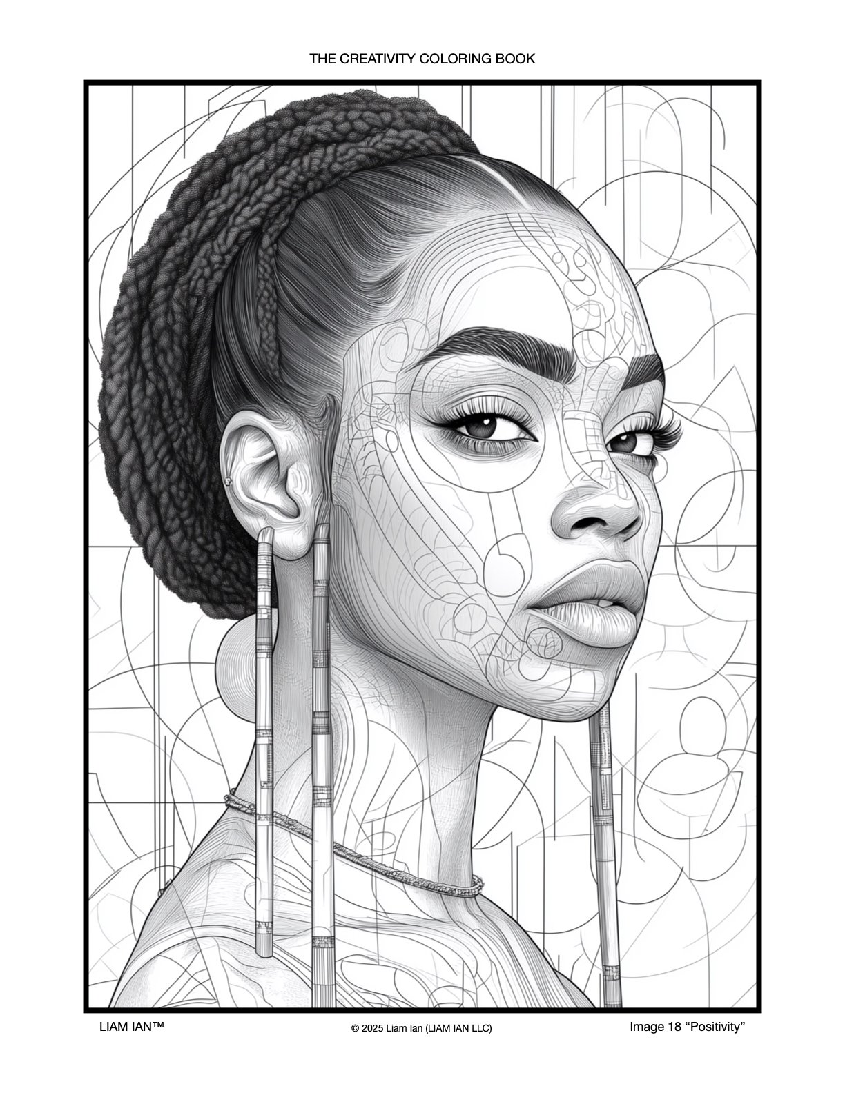 THE CREATIVITY COLORING BOOK - Image 18 - Positivity.1.jpeg