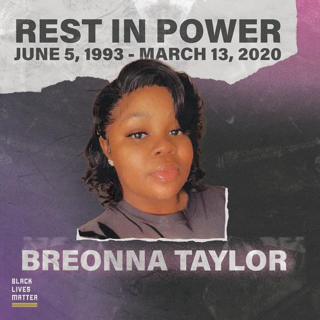 @blklivesmatter says it best, &ldquo;because Black women are surveilled, harassed, and victimized by the State and our society.&rdquo;

DONATE. SPEAK UP. DISMANTLE THE SYSTEMS THAT PROTECT OUR PRIVILEGE AND MURDERED BREONNA TAYLOR.

Repost from @blkl