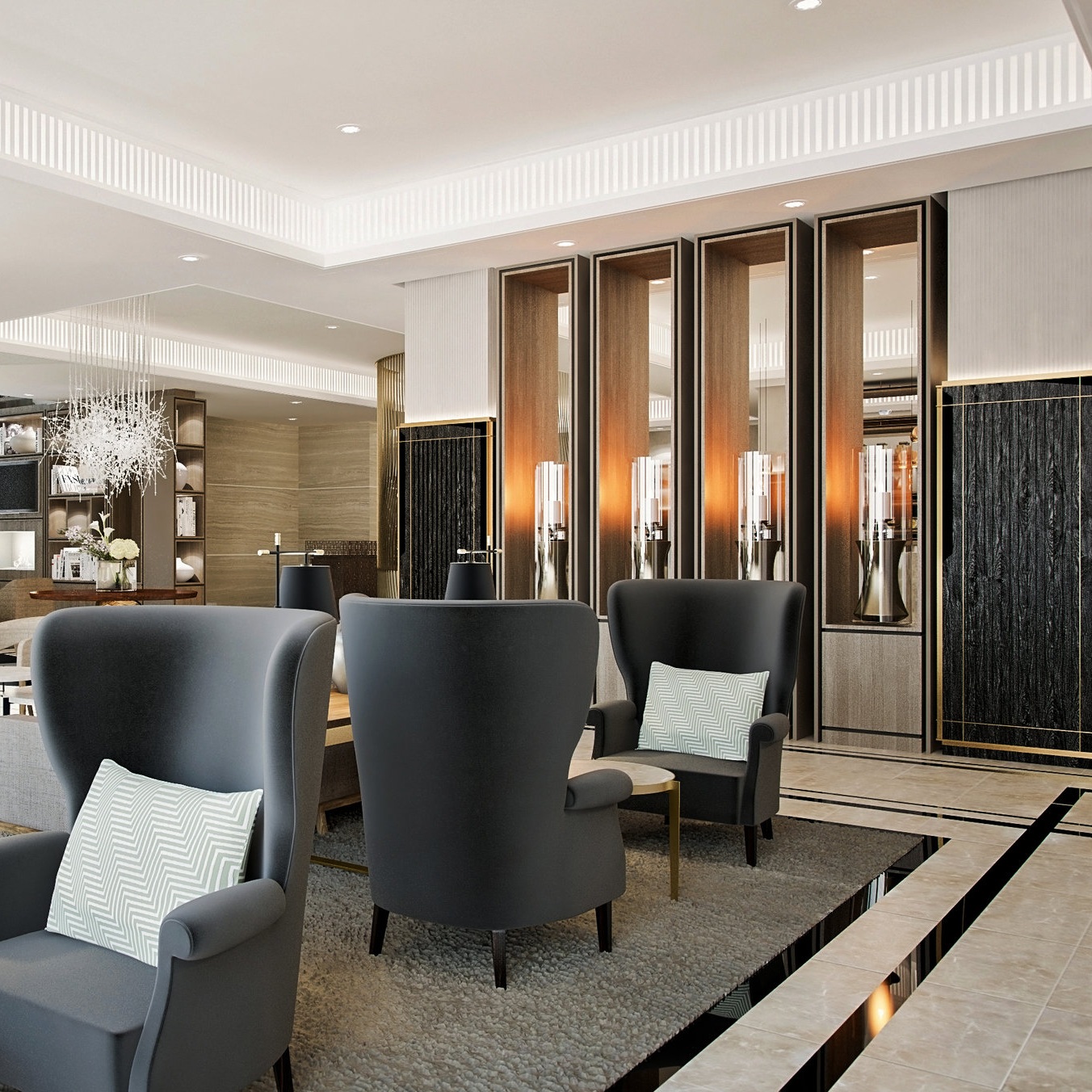 Hilton Cape Town hotel lobby