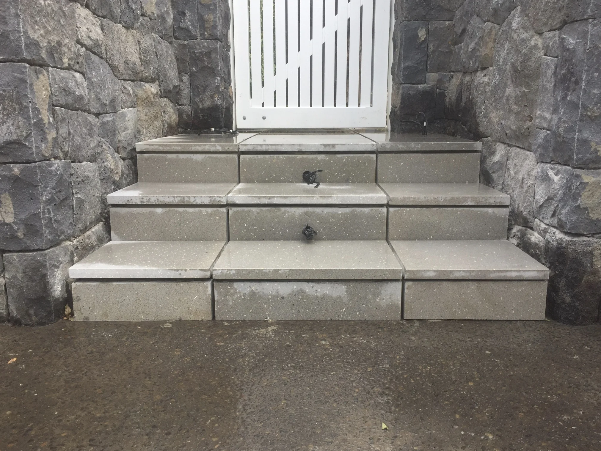 Concrete Stairs Herne Bay - Landscaping by Planted Ltd