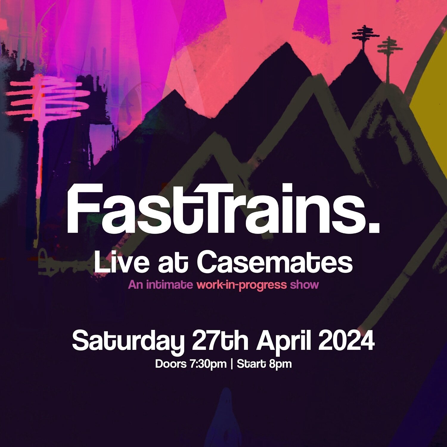 // Just announced: Live at Casemates //

Excited to announce a special intimate show at our rehearsal rooms, @casematesstudios in Portsmouth.

On Saturday 27th April, we&rsquo;ll be testing out a bunch of new songs from our forthcoming debut album an