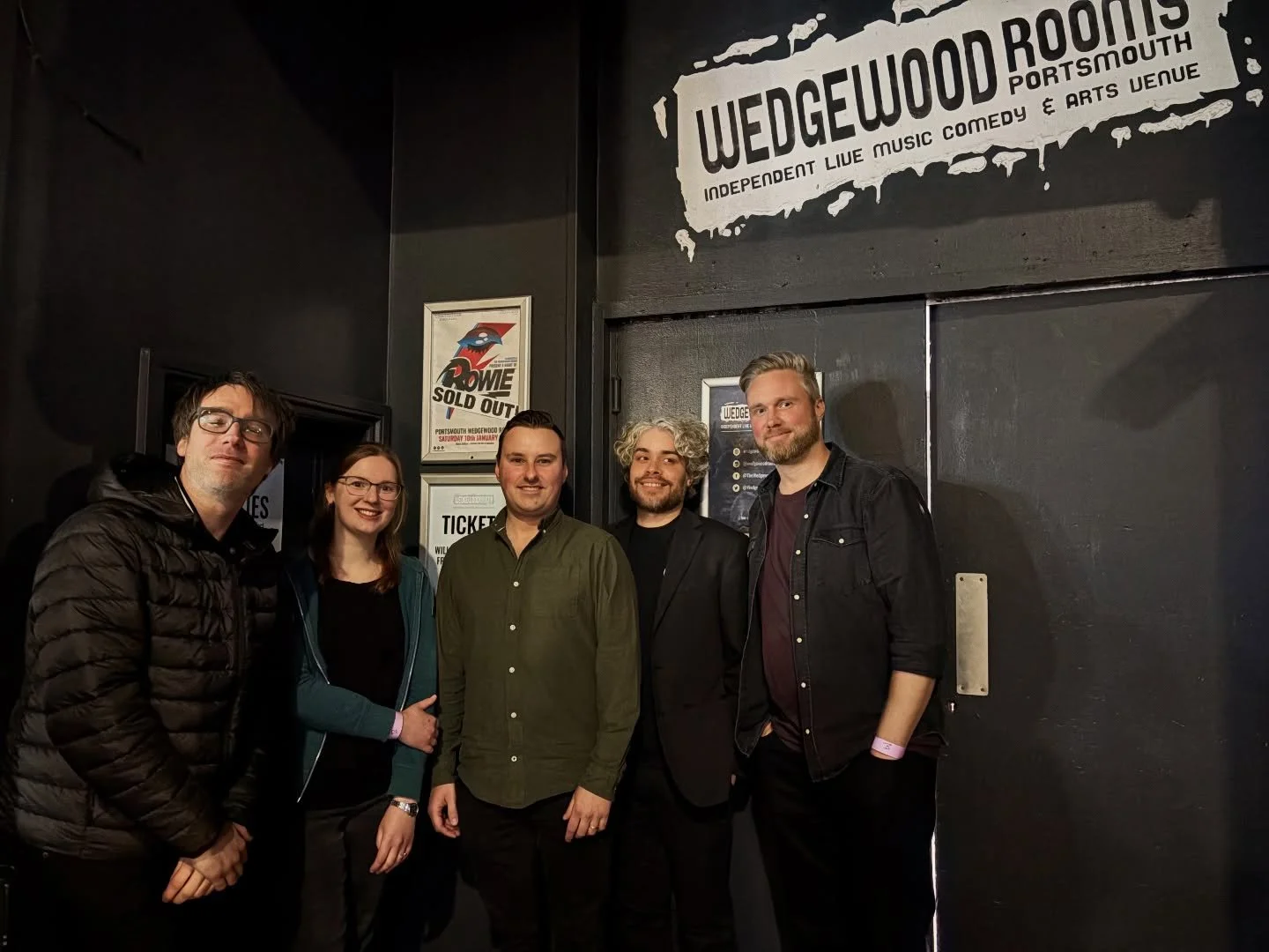 Tonight! We join a stellar lineup at @wedgewoodrooms to celebrate the life of the great David Bowie ❤️

All in aid of @rowanshospice. Sold out. 

With love,
Major Tom and Ground Control x