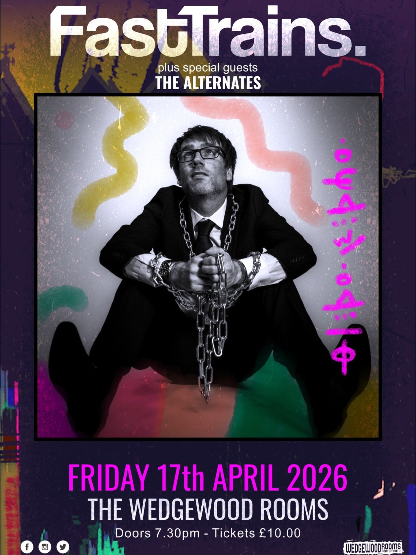 April is here, and we&rsquo;re so excited to see you.

On Friday 17th April we hit Portsmouth Wedgewood Rooms for our first hometown headline show in ages. The band have been working hard to make this our best show yet, with a set list that spans all