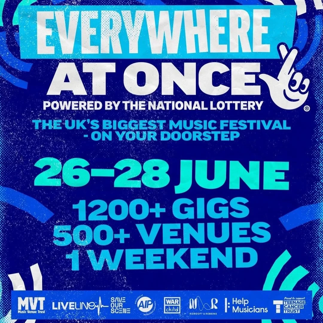 Just announced: We play Portsmouth Wedgewood Rooms as part of Everywhere At Once and Homegrown Sounds 💙

Honoured to represent our hometown at this, and what a strong lineup it is too. All that for a fiver?! Blimey.

Join us on Saturday 27th April. 