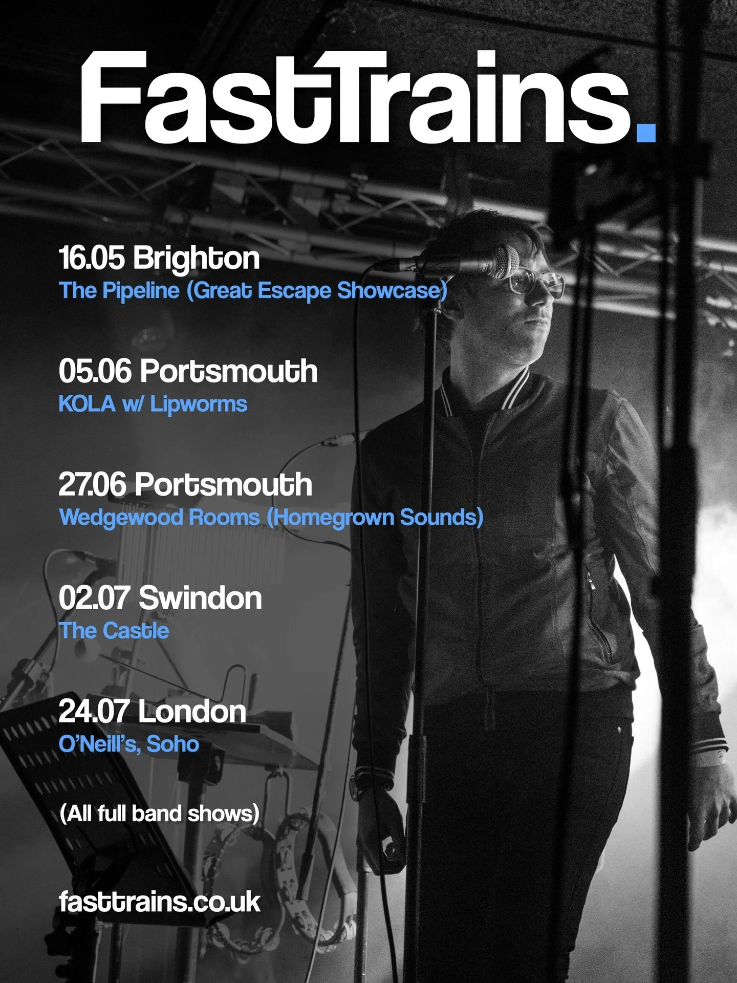 Shows shows shows 🙌

Hard to keep up at the moment innit! Here&rsquo;s a handy poster of where we&rsquo;ll be over the next few weeks.

Will there be more shows? Yep! So keep a look out for more updates soon from ourWorld&hellip;

See you down the f