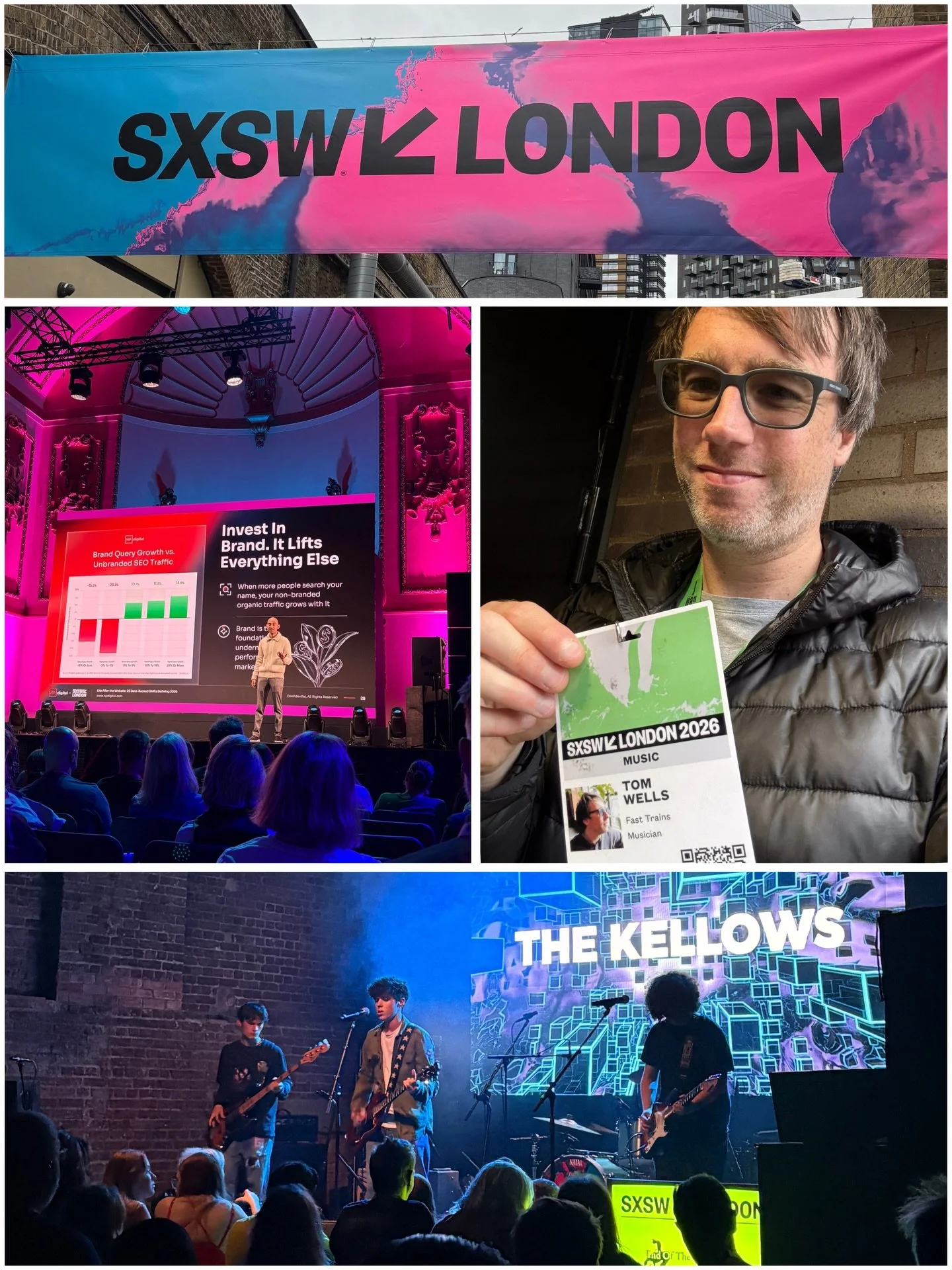 Very much enjoyed SXSW London yesterday. Informative chats (who knew Jamie Laing was so knowledgeable), proper collaborative spirit, and perhaps the best Thai food I&rsquo;ve ever had (shoutout @somsaa_london).

Excellent performances from @thekellow